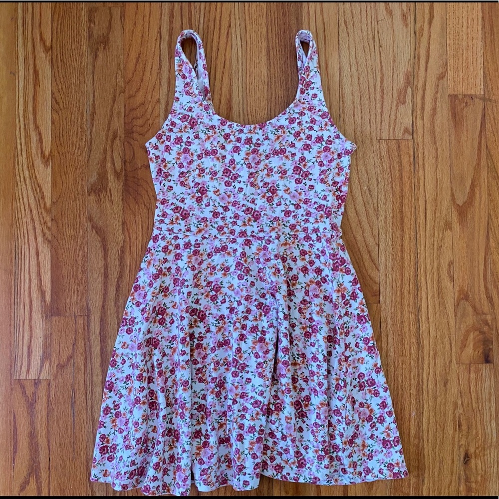 Floral Forever 21 Skater Mini Dress